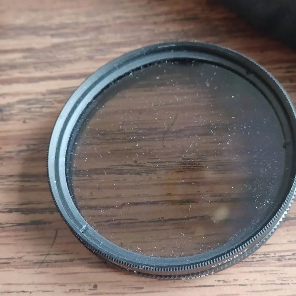 Vintage Vivitar lenses, set of 4, 58mm, 1x, 2x, CPL w/UV filter, 10x micro